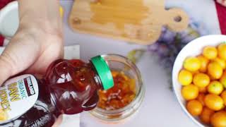 ASMR Making Honey Kumquat Tea [upl. by Ause]