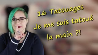 FAQ  TATTOO TOUR  tout sur mes 16 tatouages [upl. by Ecinad]