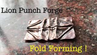 Metalsmith Basics How to Air Chasing and Fold Forming Series  Fold forming [upl. by Reuven]