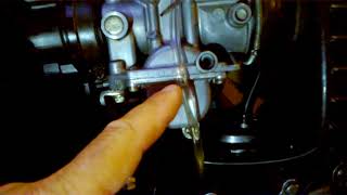 Is there fuel in my carburettor bowl KZ750E1 Rebuild 29 [upl. by Levitus32]