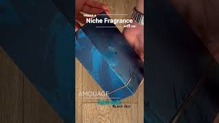 Amouage Interlude Black Iris  Niche Fragrance Unboxing [upl. by Higgs]