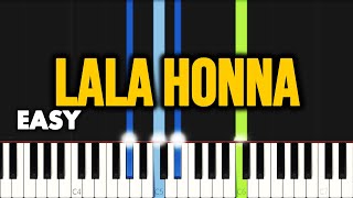 Sipho Ngwenya  Lala Honna ft Lydia Molise  EASY PIANO TUTORIAL by SAPiano [upl. by Klockau]