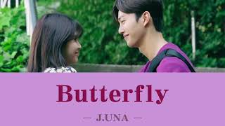 Butterfly ＿ JUNA 【わかっていてもOST 日本語字幕カナルビ】 [upl. by Ahcrop]