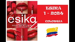 Catálogo Ésika Campaña 1  2024 Colombia [upl. by Terrie54]