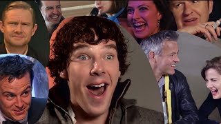 The Sherlock cast being themselves [upl. by Ydnir]