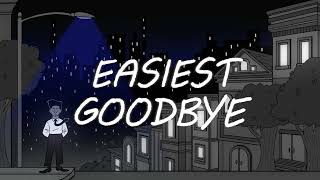 Carter Skyers  Easiest Goodbye Official Lyric Video [upl. by Nyrmak]