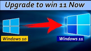 Windows 10 to win 11 Upgrade free official [upl. by Airad]