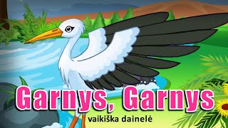 GARNYS GARNYS TURI ILGAS KOJAS  Dainų Darželis Lietuviškos Vaikiškos Dainelės [upl. by Gus]