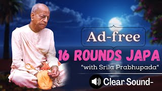 Prabhupada Japa Video 16 Round  Hare Krishna Chanting  Maha mantra japa [upl. by Yelda588]