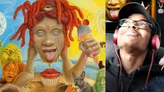 I cried  Trippie Redd  Lifes A Trip ALBUM ReviewReaction [upl. by Yrocej]