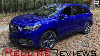 2019 Acura MDX ASpec – Is The 3Row Luxury SUV King Dead [upl. by Nwahsav]