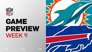 Miami Dolphins vs Buffalo Bills  2024 Week 9 Game Preview [upl. by Nylaroc]