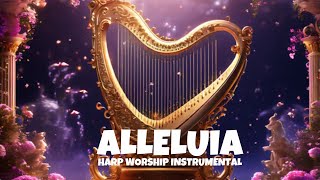 ALLELUIA BENNY HINN  PROPHETIC WARFARE INSTRUMENTAL  HARP WORSHIP MUSIC [upl. by Uliram]