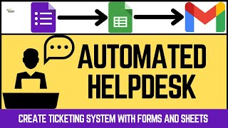 How to create Ticketing Systems with Google Forms amp Sheets  How to setup Complaint Helpdesk Hindi [upl. by Aiahc]