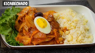 Cocina Escabeche de Pollo Facil y Rico  Abelca [upl. by Aseretairam295]