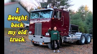 Super Rare 1972 Peterbilt Cabover comes home Check this thing out [upl. by Avuha510]