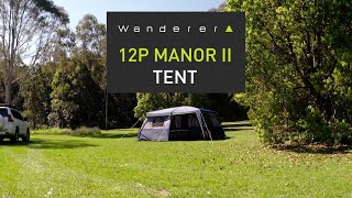 Wanderer Manor II 12P Tent  Features [upl. by Anesor]