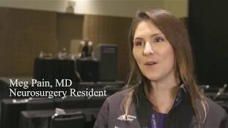 Mount Sinai Neurosurgery Resident at AANS 2018 [upl. by Dacey785]