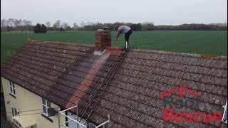 ROOF RESCUE ESSEX  ROOF CLEANING  DRONE SURVEYS [upl. by Oneal]