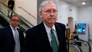 Mitch McConnell medically cleared after freeze up [upl. by Tnahs952]