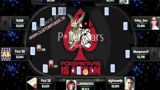 Pokerstars Suckout StepchildPokerstars Rake Scam [upl. by Adyl]