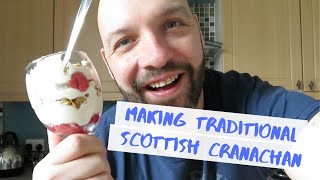 Making traditional Scottish Cranachan  Scottish food [upl. by Siri46]