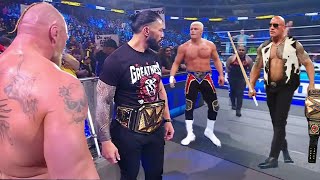 WWE 2 May 2024 Roman Reigns VS Brock Lesnar VS The Rock VS Cody Rhodes VS All Raw SmackDown [upl. by Kannry]