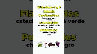 ¿Cuales son los Antioxidantes Naturales shorts antioxidantes [upl. by Krasnoff]