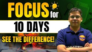 Focus for 10 Days  Boost Your NEET Biology Prep  Bioguru NEET Study Tips [upl. by Okiruy]