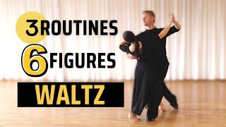 How to Dance 3 Waltz Routines with ONLY 6 FiguresThe stepbystep guide [upl. by Philine818]