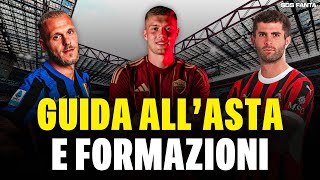 🚨 GUIDA ALL’ASTA PER IL FANTACALCIO 202425 E FORMAZIONI [upl. by Ciccia]