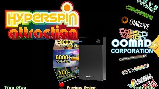 Part 1 Kinhank 12tb Hyperspin Attraction retrogaming hard drive  First look and game playing [upl. by Willa807]