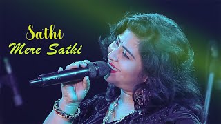 Sathi Mere Sathi  Veerana 1988 Songs  Kavita Krishnamurthy  Jasmin  Cover by  Mampi [upl. by Anirdna]