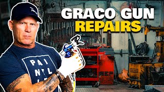 Cleaning A Graco Contractor II Gun Repair an Airless Spray Gun [upl. by Austine]