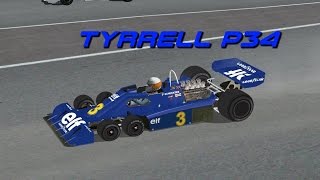 F1 Challenge 1976  6 Wheel Tyrrell at Monza [upl. by Laen]