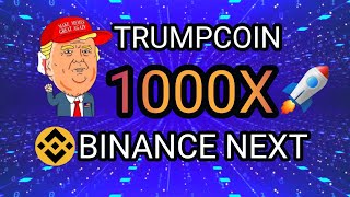 💥FIGHT FOR TRUMP💥 TRUMPCOIN PRICE PREDICTION  BINANCE LISTING  1000X SOON  🚀🚀🚀 [upl. by Godden]