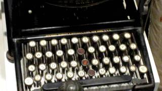 CRHnews  Braille typewriter for the Blind at Chelmsford Museum [upl. by Garzon]