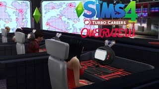 The Sims 4 Mod Overview  Turbo Careers Mod [upl. by Yrrej]