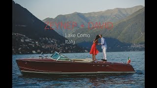 ZeynepDavid Villa Pliniana Wedding Video at Como Lake [upl. by Tepper]