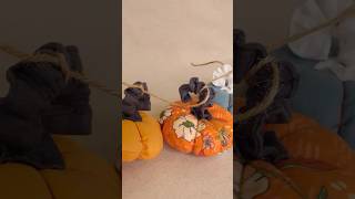 Pumpkin Garland with AGF Flannel artgalleryfabrics garland diy [upl. by Marcin]