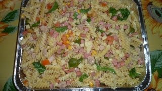 Ricetta Pasta fredda quotallinsalataquot [upl. by Arayt]