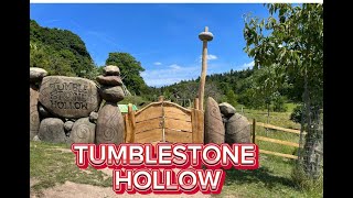 ADVENTURE PLAY IN OXFORDSHIRE AT TUMBLESTONE HOLLOW PART1 Nancy Taba [upl. by Toni]