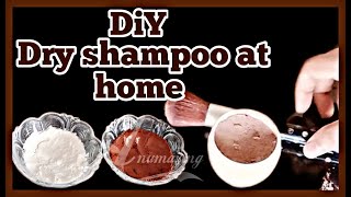 DiY Dry Shampoo how to make dry shampoo how to use dry shampoo homemade dry shampoo oilyhair [upl. by Tandi]