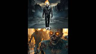 Ghost Rider vs Zombies vs Gaint Creatures  Werewolf Hellboy Mummies yeti preditor whiches [upl. by Onitnatsnoc]