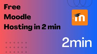 Free Moodle Hosting within 2 min [upl. by Sonafets626]