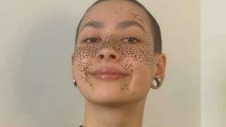 henna freckles tutorial [upl. by Mcclenaghan]