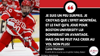 Lane Hutson évincé des finalistes pour le Hobey Baker  vol ou logique [upl. by Colan]