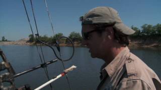 Bow Fishing Below Barkley Dam [upl. by Yentiw172]