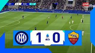 INTER vs ROMA  SERIE A 202324  FULL MATCH [upl. by Wrench852]