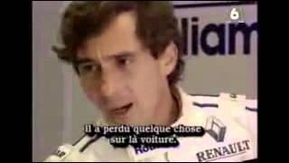 Ayrton Senna reaction on fatal Roland crash rare [upl. by Conall]